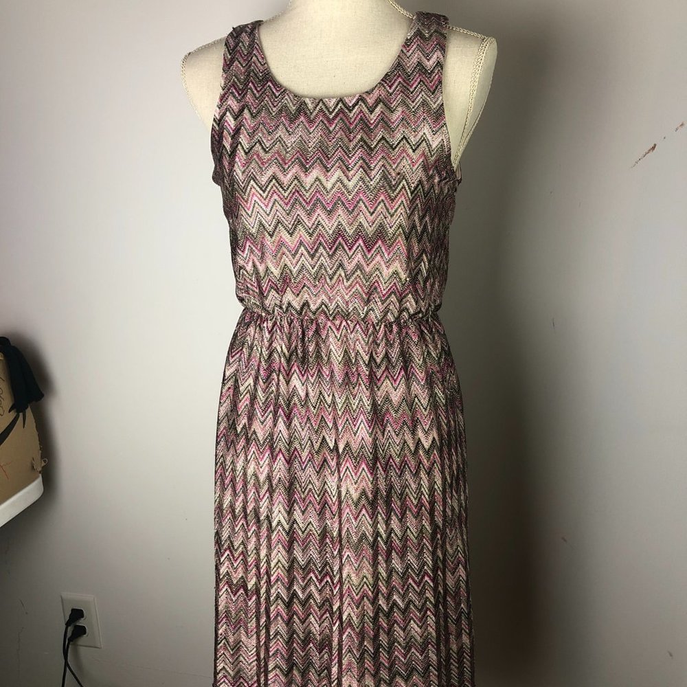 Lily Rose Chevron Mini Dress
